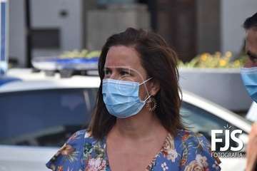 El Cabildo supervisa la finalización de las obras de mejora en la Zona Comercial Abierta de Los Llanos/Francisco Javier Santana.